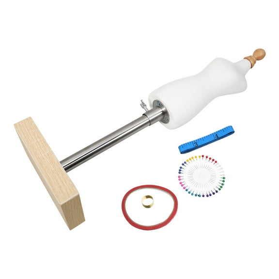 AURARMLET Clothing Design Mannequin Doll Dress Support Clothing Design Mannequin Wood 1Pcs