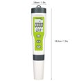 thumbnail image 1 of Medidor PH EC TEMP, medidor de calidad del agua Pluma de prueba de pureza 3 en 1 Medidor digital portátil PH EC TEMP Amonsee NO, 1 of 6