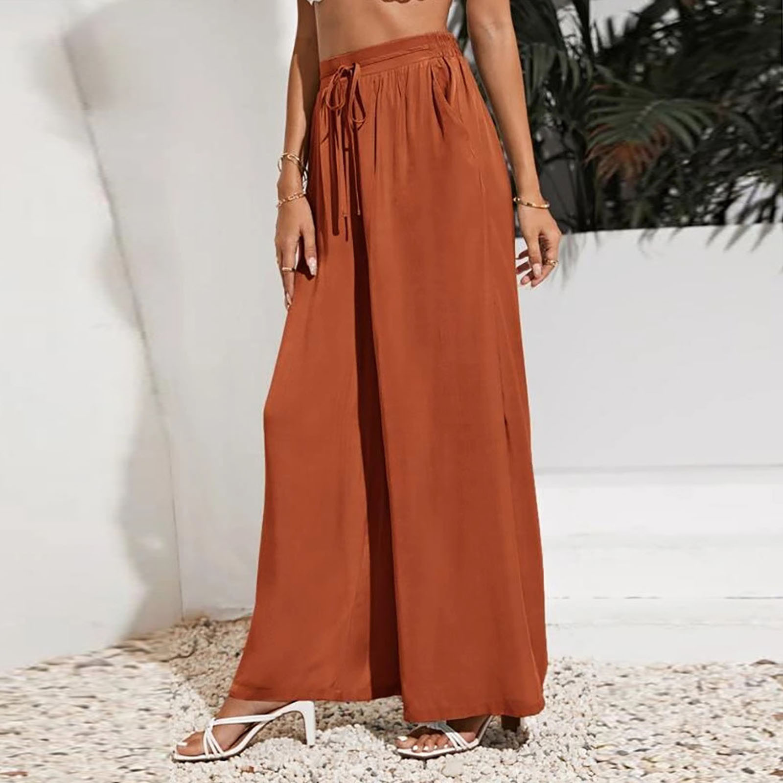 Summer Trend: Wide Leg Pants - Trendy Curvy | Wide leg outfit, Wide leg  pants outfit summer, Wide leg pants outfit