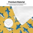 thumbnail image 5 of Picia Shark Print Printed Flag ,Shark Print Pattern Garden Flag Vertical Double,Yard Lawn Outdoor Decor 48x72", 5 of 9
