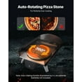 thumbnail image 4 of VEVOR Outdoor Pizza Oven, 12 in Wood Fired Pizza Ovens, Pellet Pizza-Stove with Thermometer & Electric Rotation, Portable Pizza-Maker for Outside Backyard Patio Camping, Pizza-Stone, Carry Bag, 4 of 9