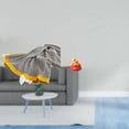 thumbnail image 2 of Manta Tejida A Rayas, Suave Y Cálida, Estilo Rústico, Ideal Para Decorar El Hogar. Perfecta Para Dormitorio, Sofá, Cama O Silla. Figura Decorativa Con Forma De Bolsa De Dinero, Ideal Como, 2 of 8