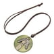 thumbnail image 4 of Collar con colgante de hoja de pluma, regalo, collar largo, cadena para uso diario, unisex Verde, 4 of 9