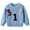 Blue, variant on Splozh Infant Newborn Baby Christmas Sweater Embroidered Baby and Base Knitted Sweater Birthday Boy and Girl Sweater Red,3-6 Months