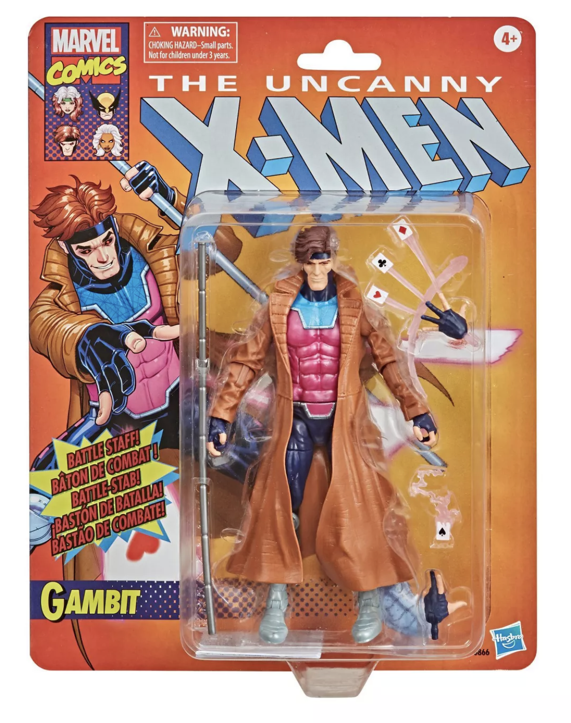 Xmen Classics Gambit Action Figure 5" 1995 Toy Biz for sale online 