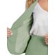 thumbnail image 5 of Conjuntos de traje para mujeres INSPIRE CHIC para el Día de la Madre, chaqueta de manga larga y falda lápiz, dos piezas, atuendos de trabajo XS verde mar, 5 of 6
