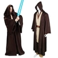 thumbnail image 3 of Capa de caballero Jedi/Sith para adultos y niños, capa con capucha, disfraz de Halloween, solo capa, Unisex, 3 of 4