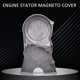 thumbnail image 3 of 110cc 125cc 140cc Pit Dirt Bike Left Engine Stator Cover Casing Case Black, 3 of 5