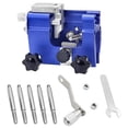 thumbnail image 1 of Chain Sharpener Portable Hand Crank Chain Sharpener Set for Chainsaw Chain Sharpening Fast Accurate Guided Grinding System Wide Compatibility Aluminum Alloy Construction Outdoor , Chain Grinder *1, 1 of 7