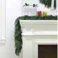 thumbnail image 2 of DefiDgd Christmas Pine Needles Garland Hanging Decoration,Faux Green Plant Rattan Christmas Garland for Christmas Holiday Mantle Fireplace Table Home Decor(A), 2 of 4