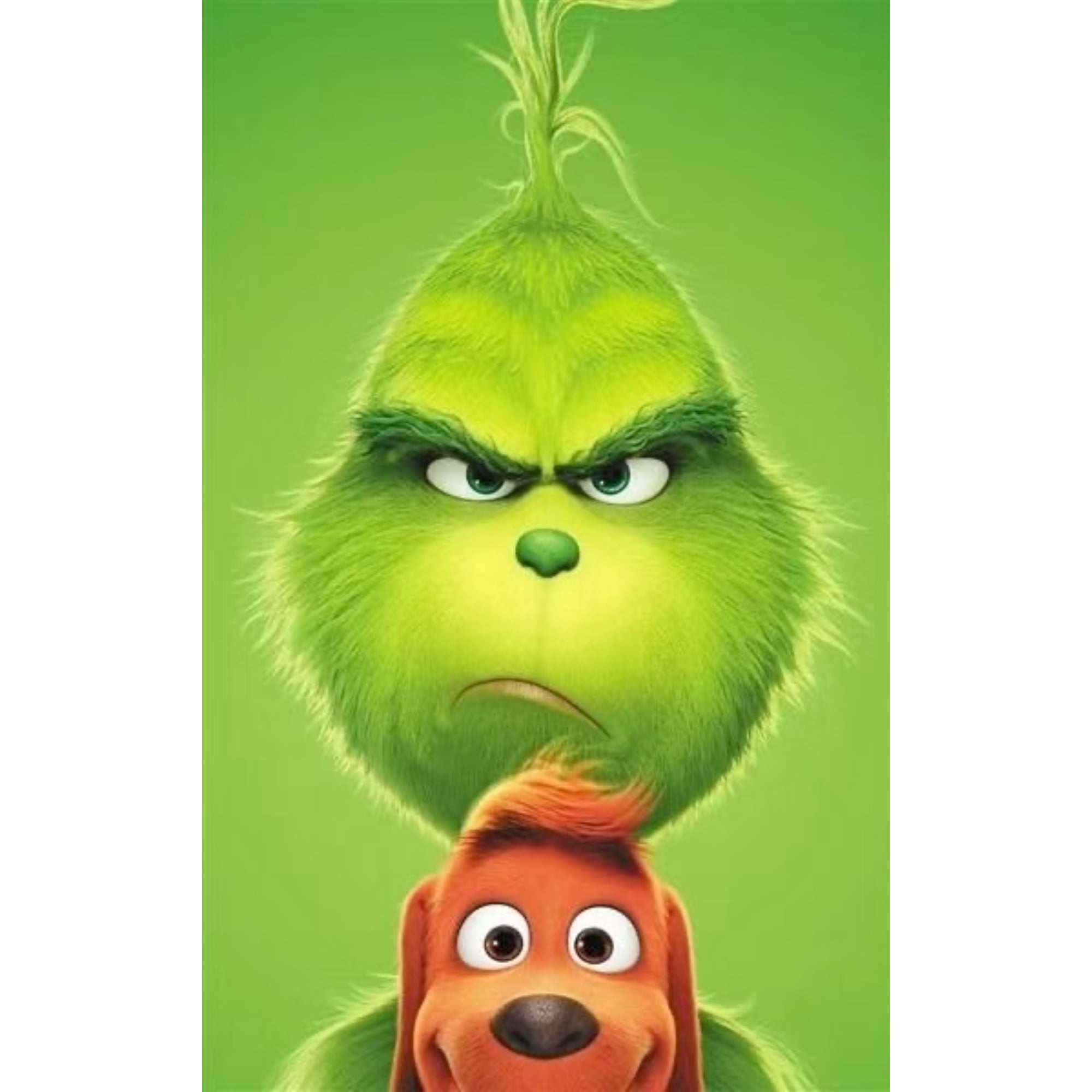 Diamond Art Kits for Adults Green hair monster and Dog Diamond Painting Kit 12 x 16 Inch Cartoon Gem Art for Beginners Stress Relief 5D Full Round Drill DIY Craft Cute Wall Decor Creative Gift