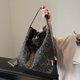 thumbnail image 5 of Bolso Superior Bolsas Holgazanes Mujeres Leopardo Hombro Con (), 5 of 9