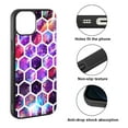 thumbnail image 2 of FINCIBO Soft Rubber Protector Cover Case for Apple iPhone 14 6.1" 2022, Nebula Tile, 2 of 5