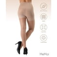 thumbnail image 6 of MeMoi Light Support Semi-Opaque Pantyhose - Womens - Female (Large, Honey), 6 of 7