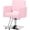Pink, variant on Barber Salon Chairs for Hair Stylist Hair Salon Chair with Heavy Duty Hydraulic Pump, 360 Swivel Adjustable Height Styling Braiding Hairdressing Chair for Beauty Salon Equipment,