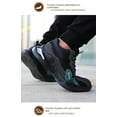 thumbnail image 4 of YAZI  Steel Toe Shoes for Men Women,Comfortable Safety Shoes Breathable Indestructible Shoes Lightweight Work Shoes, 4 of 16