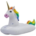 thumbnail image 5 of Sled Unicorn Snow Tube Inflatable 49 inches Long One Person snow and water Rider for Kids by Jet Creations FUN-UNICORNM, 5 of 7