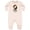 Natural Heather, variant on Inktastic Leo Lion Westie Baby Fleece Romper