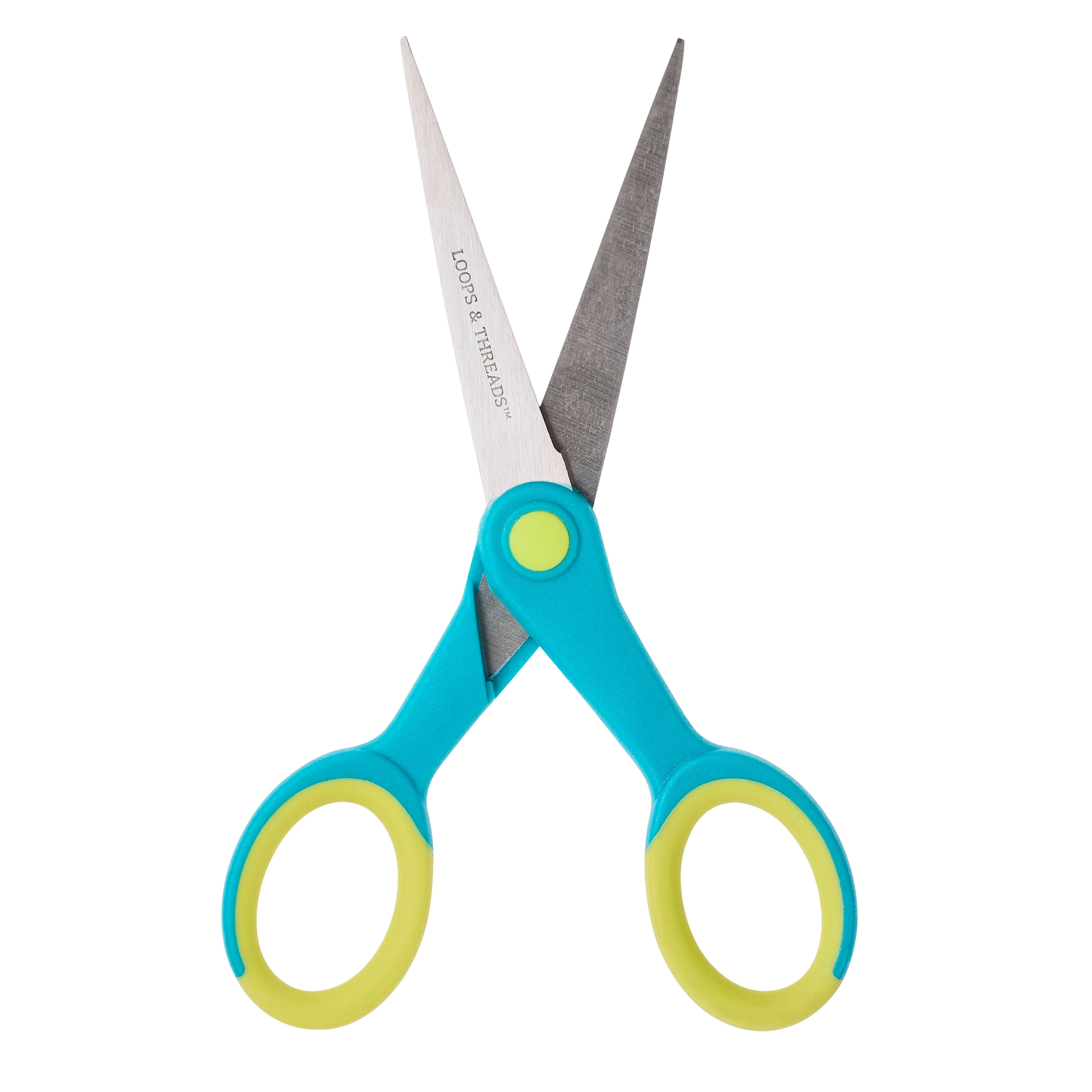 Loops & Threads 7" Multi-Purpose Scissors, 12 Pack