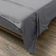 thumbnail image 4 of Egyptian Cotton Sheet Set | Sheet Set Twin Size | 4 Piece Sheet Set | Bed Sheet Set | Wrinkle & Fade Resistant | Silver Grey Sheet Set | 600 TC 15 Inch Dp Comfy Bedding Set !!, 4 of 6
