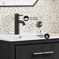 thumbnail image 4 of Virage 24" Freestanding Bathroom Vanity in Black Oak with Sink Top, 4 of 10