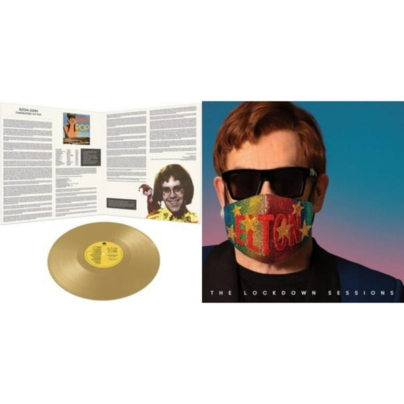 Lockdown Sessions (Blue Vinyl/2LP) (X) & Chartbusters Go Pop - Legendary Covers '69 / '70 (Gold LP Vinyl)