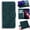 Green, variant on Leather Stand Case Cover for Samsung Galaxy A20e A30 A40 A70s A31 A41 A21s A20 A6 Plus, Shockproof Protective Phone Case