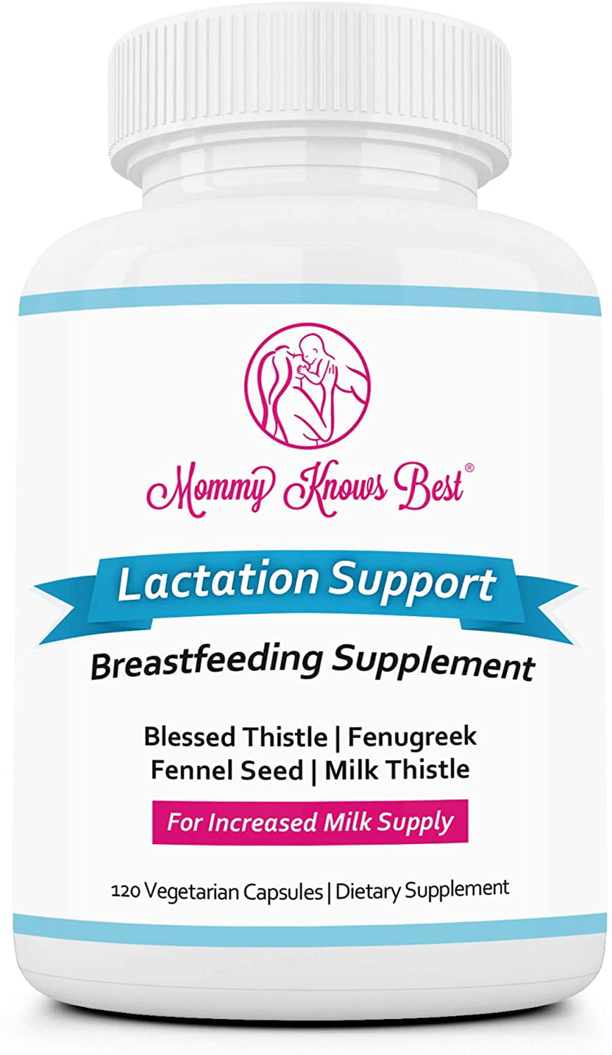 Mommy Knows Best Lactation Supplement Breastfeeding Support Increase 