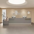 thumbnail image 3 of Modern Service Reception Desks Beauty Salon Executive Club Lectern Corner Reception Desks Shop Empfangstheke Luxury Furniture My Lux Decor Round, 3 of 7