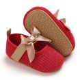 thumbnail image 7 of Yoyauz Baby Girl Mary Jane Shoes Anti Slip Rubber Sole Ballet Slippers Princess Dress Wedding Shoes Newborn Kids Shoes Toddler Shoes（0-12 Month）, 7 of 7
