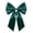 Green, variant on 10 Pack Satin Ribbon Bows, Large Pre Tied Craft Bows, 8 Inch Fabric Embellishments for Gift Wrap Wreaths Chairs Parties and DIY Decor, Coordinated Decorative Bow Set