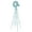 Blue, variant on 8FT Weather Resistant Yard Garden Windmill Weather Resistant, Ball Bearing for Quiet Operation, for Lawn,Garden, Green