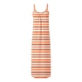 thumbnail image 7 of XIAONU Women's Spaghetti Strap Maxi Dress Striped Print Loose Flowy Casual Summer Beach Sundress, 7 of 7