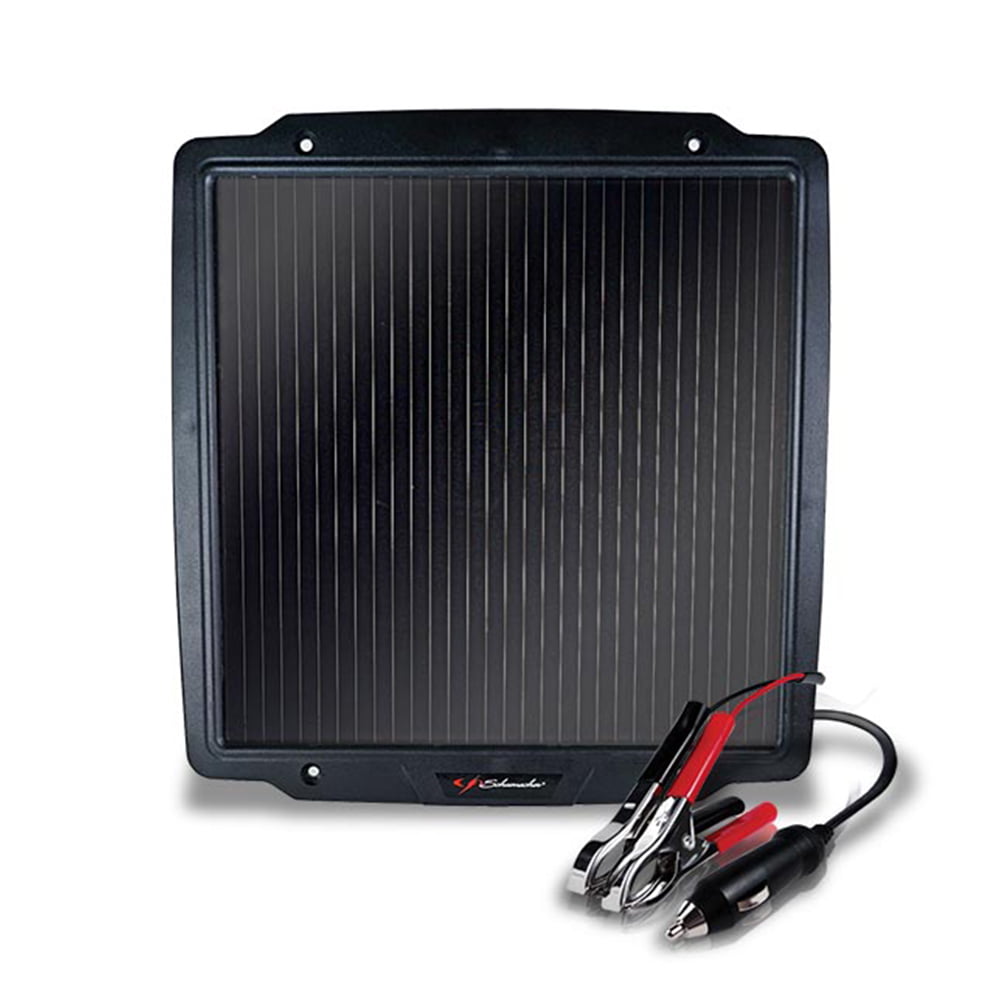 Solar Battery Maintainer Charger Schumacher Car Auto Boat Powered 12V Marine ATV 