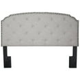 thumbnail image 5 of I Home Furnishings Olivia Upholstered King Headboard, 5 of 7