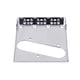 thumbnail image 5 of Wosthever Placa de puente de guitarra Accesorios de un solo filo Pieza de repuesto Placa base estándar de carga Principiantes Accesorios para instrumentos musicales, 5 of 6