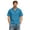 Black, variant on Yungyresw Short Sleeve Shirt for Men Turn Down Collar Double Pocket Casual Tshirts Breathable Summer Loose Shirts