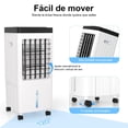 thumbnail image 4 of Aire Acondicionado PortatilEnfriador de Airecon Pantalla LED, con Tanque de 10L Control Remoto y Temporizador, Enfriamiento rápido de 120°，Adecuado para Hogar, Oficina, 4 of 5