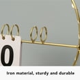 thumbnail image 3 of Modern Design Metal LED Perpetual Flip Calendar, Soft Lighting for Home Decor, Easy Operation, 3 of 7