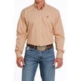 thumbnail image 4 of Cinch Men's Geo Print Long Sleeve Button-Down Western Shirt Beige Large, 4 of 4