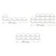 thumbnail image 2 of Tocador Luz Led Maquillaje Iluminación Espejo Luz Brillo Ajustable Luz Cosmética Yuarrent HA026916-01, 2 of 7