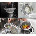 thumbnail image 5 of Colador de fregadero Sincero 2 piezas acero inoxidable 11cm con mango, 5 of 5
