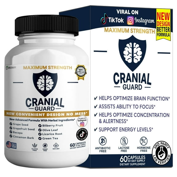 GreenVify Cranial Guard – Daily Cognitive Wellness & Mental Balance Support