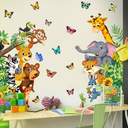 Giraffe baby room wall decals hotsell