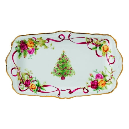 old country roses christmas tree sandwich tray walmart com old country roses christmas tree sandwich tray walmart com