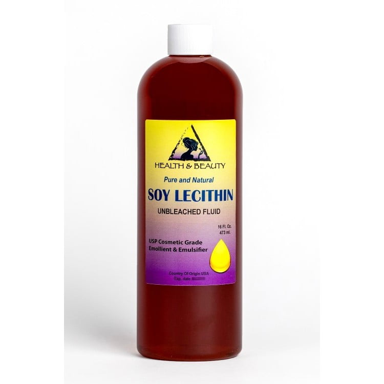 LECITHIN SOY UNBLEACHED FLUID LIQUID EMULSIFIER STABILIZER EMOLLIENT