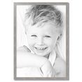 thumbnail image 2 of ArtToFrames 29" x 42" Classic Silver Picture Frame, 29x42 inch Silver Wood Poster Frame (WOM-4926), 2 of 7