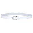 thumbnail image 2 of Men's Belt, Genuine Leather Dress Belts for Men - Classic & Fashion Design for Work Business and Casual (White, 36in), 2 of 5