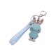 thumbnail image 1 of Llavero adorable Qarigey animal colgante estilo dibujos animados decoración azul AP014179-07, 1 of 6