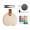 thumbnail image 1 of Luxury Sewing Box High End Set Multi Functional Household Sewing Kit Portable Mini Sewing Storage Box, 1 of 2